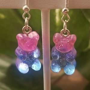 ✨Handmade✨ Gummy Bear Dangle Earrings